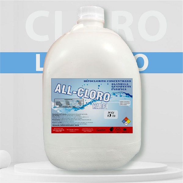 CLORO HARPI ALL 5.5% GALON