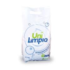 DETERGENTE EN POLVO UNILIMPIO 1 KG FLORAL