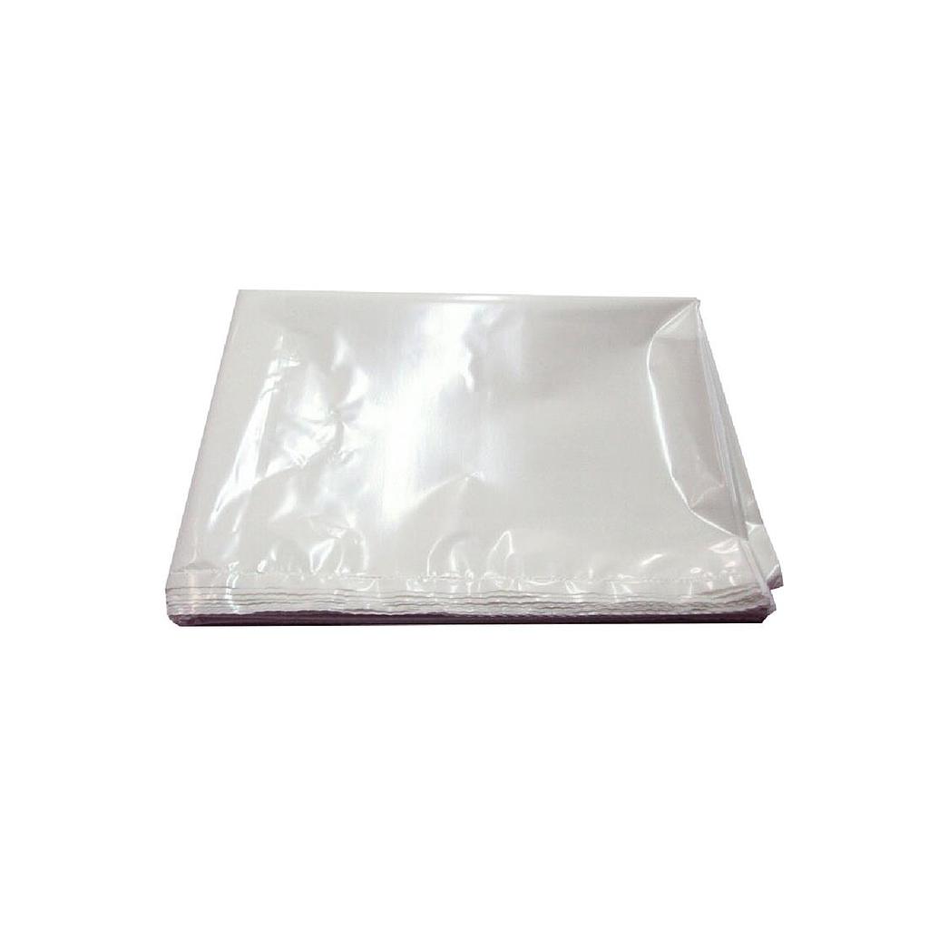 FUNDA PLASTICA 18X24 1.0M BLANCA PAQ X10UND