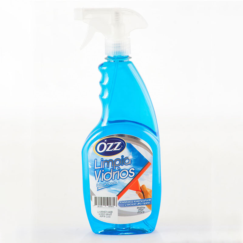 LIMPIA VIDRIOS OZZ CON ATOMIZADOR 600 ML