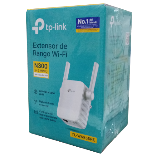 EXTENSOR DE COBERTURA WI-FI 300MBPS 2ANTENAS TL-WA855RE