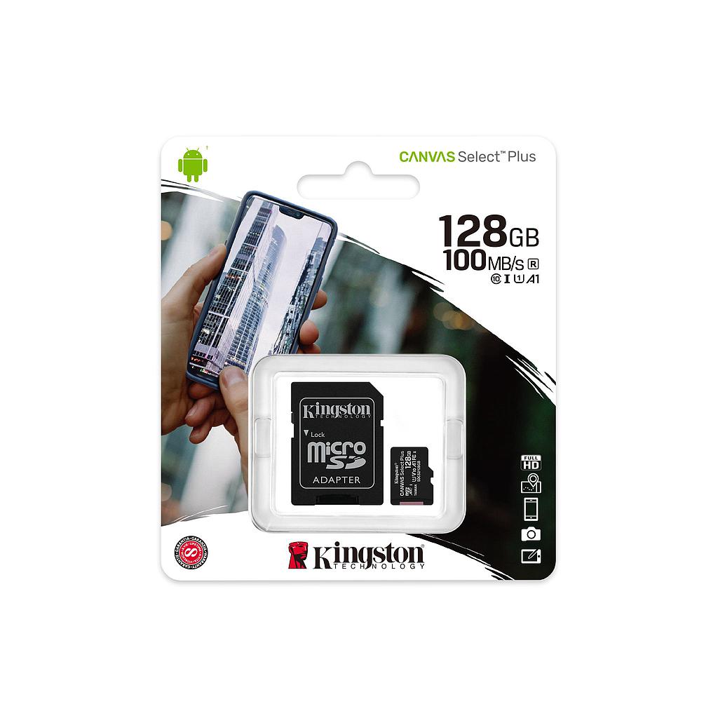 MEMORIA MICRO SD 128GB CLASE 10