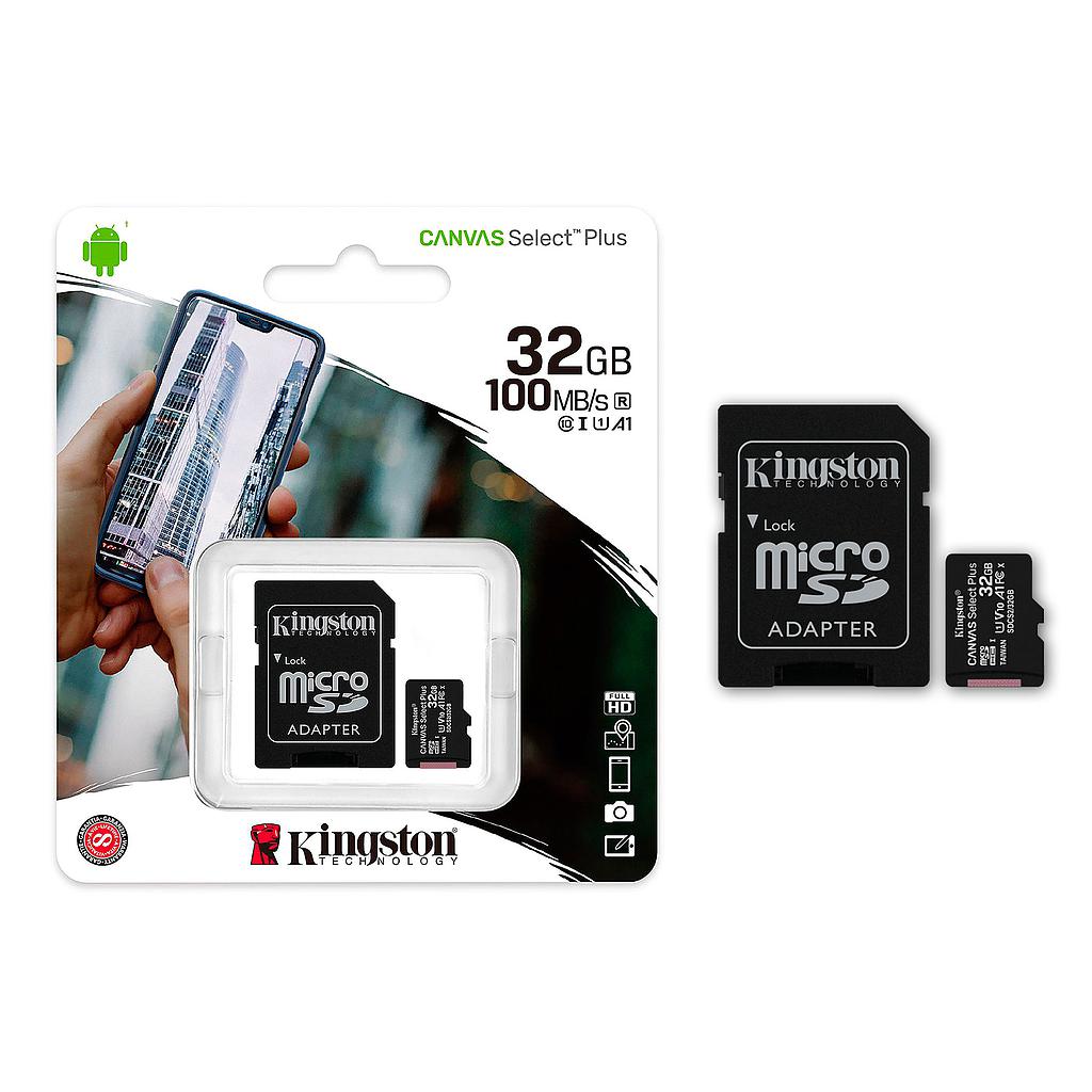 MEMORIA MICRO SD 32GB CLASE 10