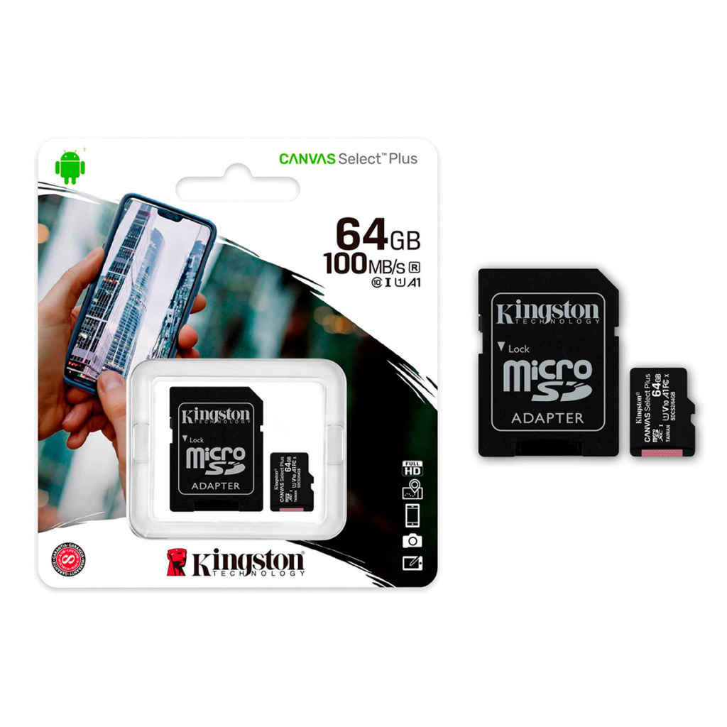 MEMORIA MICRO SD 64GB CLASE 10