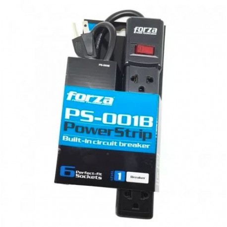 SUPRESOR DE PICOS 6 TOMAS 110V FPS-005