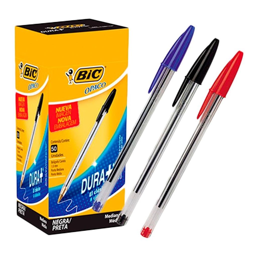 ESFERO NEGRO BIC PUNTA MEDIANA