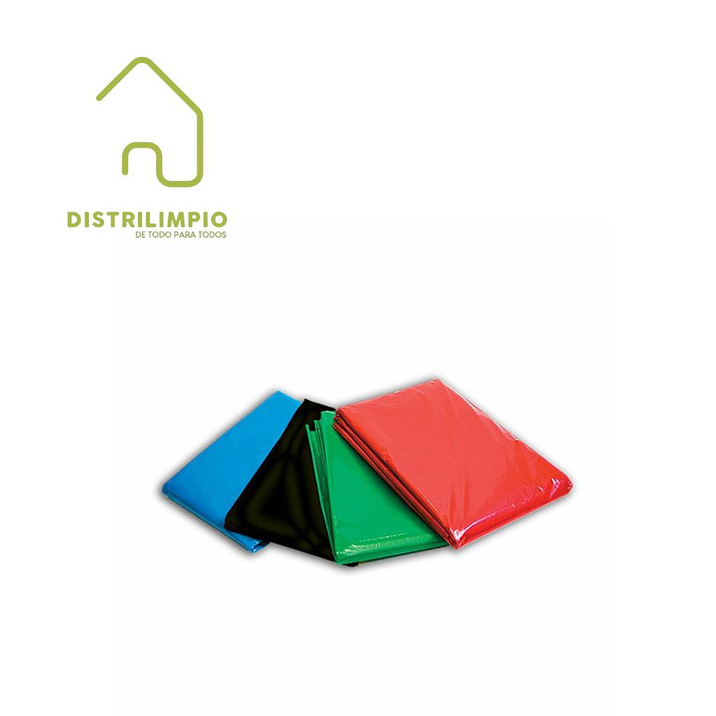 FUNDA PLASTICA NEGRA 40X50 50 MICRAS PAQ. X 10 UNIDADES