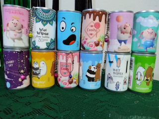 PAÑITOS HUMEDOS MINI FRASCO X 30 UNID.