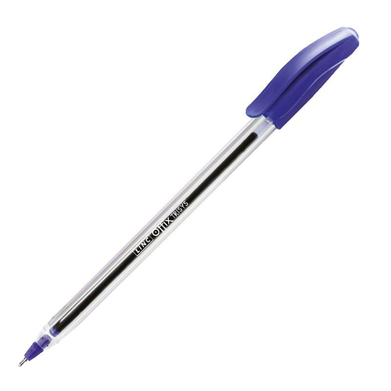 BOLIGRAFO LINC PUNTA FINA AZUL CAJA X 12UND