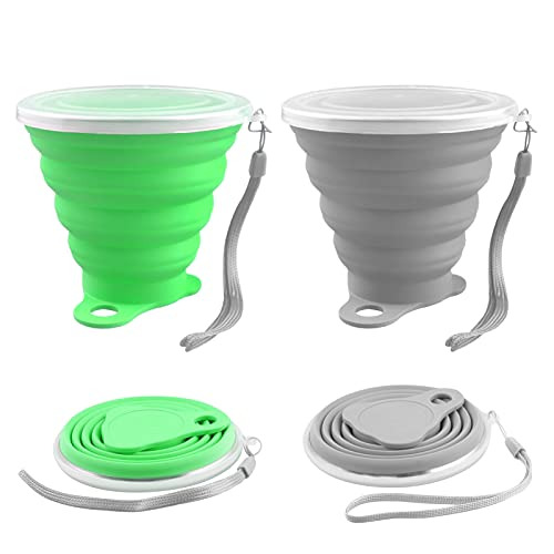 VASO DE SILICONA PLEGABLE