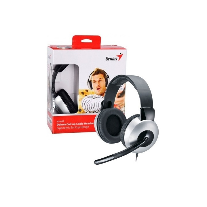 AUDIFONO C/MICROFONO ALAMBRICO GENIUS