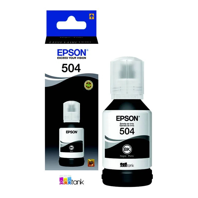 TINTA EPSON 504 COLOR NEGRO