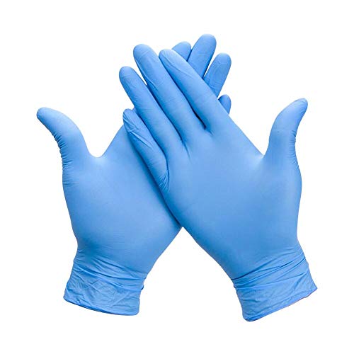 GUANTE NITRILO 3.5 MICRAS TALLA L AZUL